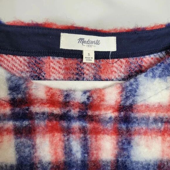 Madewell Brushed Plaid Pullover Top - Picture 7 of 10